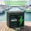 Stazione di energia Blossom BZ0028-MINI-100Ah 1280Wh Batteria LiFePO4 Bluetooth IP67