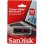 Unidad flash USB SanDisk Cruzer Glide 64GB USB 2.0 deslizante negro rojo