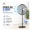 Ventilador de Pie Industrial Bilake Alarcon 120W 3 Velocidades Oscilante Cabezal Orientable