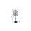 Ventilador de Pie Industrial Bilake Alarcon 180W 3 Velocidades Oscilante Cabezal Orientable