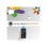 Ventilador de Techo con Luz Bilake Kids WiFi Aspas Reversibles Silencioso Control Inteligente LED