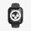Etui Spigen Thin Fit 360 Apple Watch 44mm Noir
