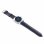 Xlyne NARA XW Pro Bluetooth 1,22" Argent Boîtier 45mm Bracelet Navy M Cardiofréquencemètre