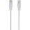 Cable de Red Lanview Nanoflex Light SmartClick Cat6 2m RJ-45 Blanco