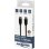Kabel Ansmann 1700-0208 USB-C zu USB-C 2 m 480 Gbit/s Schwarz