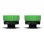 Thumbstick Steelseries 2200-PS5 para PlayStation 5 Verde Negro Caucho