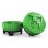 Thumbstick Steelseries 2200-PS5 para PlayStation 5 Verde Negro Caucho