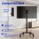 IGGUAL SRTV55 Suporte TV chão com rodas 13 a 55" VESA 75x75 a 200x200 Máx 20Kg