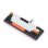 Clavier Accetel Pct570cbo mécanique blanc portugais