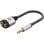 Adaptador Goobay Divisor de Audio 1 a 2 3.5mm Estéreo Gris