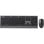 Clavier Gembird KBS-WPS-02 sans fil noir US QWERTY avec souris