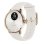 Withings Scanwatch Light Bluetooth 37mm Gehäuse Gold Weißes Armband Herzfrequenzmesser