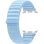 Armband Samsung Galaxy Watch 8/9 20mm Blau S/M Nylon Stoff