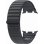 Bracciale Nylon Samsung Galaxy Watch 8/8 Classic/9 Nero M/L Quick Release