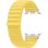 Nylon Gelb Quick Release Armband fuer Samsung Galaxy Watch 8/8 Classic/9