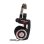 Casque Koss Porta Pro 2.0 filaire avec câble 1,2 m, fréquence 15-25000 Hz, noir et rouge
