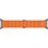 Uhrenarmband Samsung Trail Band Galaxy Watch Ultra orange Nylon Titan