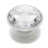 Support PopSockets Adhesif Disque Crystal Silver