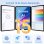 Tablette TABWEE T80 WiFi 10,1" Gris 18 Go 128 Go Batterie longue autonomie Android 15