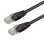 Netzwerk kabel WP Cat6 UTP RJ45 2 m Schwarz