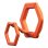Anello magnetico Urban Armor Gear 360 gradi arancione
