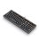 Clavier Accetel PCT650C mécanique avec pavé numérique portugais noir