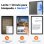 Tablet ExcitPower T70 WiFi 11" 8GB 256GB Blau con Teclado y Stylus Pen