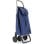 Carro de compras plegable Rolser I-Max MF 43 L Aluminio Azul