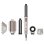Multi-Haarstyler Solac Blast Style Pearl 1400W Ionen 9 Temperaturen 6 Zubehör Gold