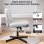 Chaise coque design Naspaluro velours gris reglable