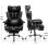 Silla Gaming GTPLAYER Cueropu Ergonómica con Reposapiés Telescópico Negro
