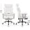 Silla Gaming GTPLAYER Ergonómica con Reposapiés Telescópico 180 kg Blanco