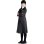 Disfraz Uniforme Colegio Con Peluca Wednesday Addams Miércoles Addams Talla M