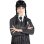 Disfraz Uniforme Colegio Con Peluca Wednesday Addams Miércoles Addams Talla M