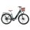 Bicicleta Elétrica Cysum Cityrun 250W 36V 10Ah Pneus Largos 26" Verde