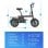 Velo electrique Regalangel B20 Mini 500 W 36 V 14 pouces
