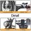 Bicicleta Eletrica Headeer BK20 750 W 50 kmh 20 polegadas