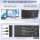 Monitor PC Siaviala P6 14" FullHD IPS Doppio Schermo Portatile Type-C HDMI