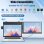 Monitor PC Siaviala Kx2 14" FullHD 60Hz IPS Portatile Multischermo USB-C HDMI