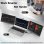 Monitor Kefeya S2 14" FullHD 60Hz IPS Triple Pantalla Portátil