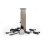 Tondeuse Homme Dahlbergs Scandinavia Loke DTN-01 Sans Fil 90min 3 Sabots Acier Inox
