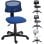 Sedia Ufficio Welltin T1008 senza braccioli Rete blu