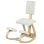 Chaise ergonomique genoux dossier Welltin 921-788V00CW Creme Bois
