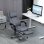 Cadeira de escritorio Welltin 921-625V90GY Massagem Repos-pies