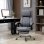 Cadeira de escritorio Welltin 921-625V90GY Massagem Repos-pies
