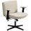 Silla Oficina Welltin Sin Ruedas Asiento Ancho 63 cm Reposabrazos Abatibles