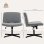 Cadeira de Escritorio Welltin T1008-01-05275 Assento Largo 65 cm Altura Ajustavel