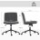 Sedia Ufficio Welltin 921-924V00GY Grigia Seduta 62 cm