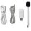 Krom Phase Wireless Bluetooth 5.3 Gaming Kopfhörer Weiß mit Mikrofon