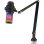 Microfone Krom Kaze Pro USB cardioide e omnidirecional com RGB
